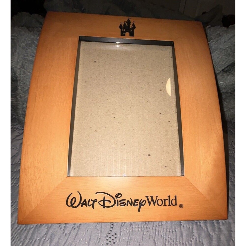 Walt Disney World Disney Parks 5x7 Wooden Picture Frame